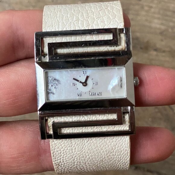 Versace Mother of Pearl Stainless Steel Watch - Picture 2 of 7